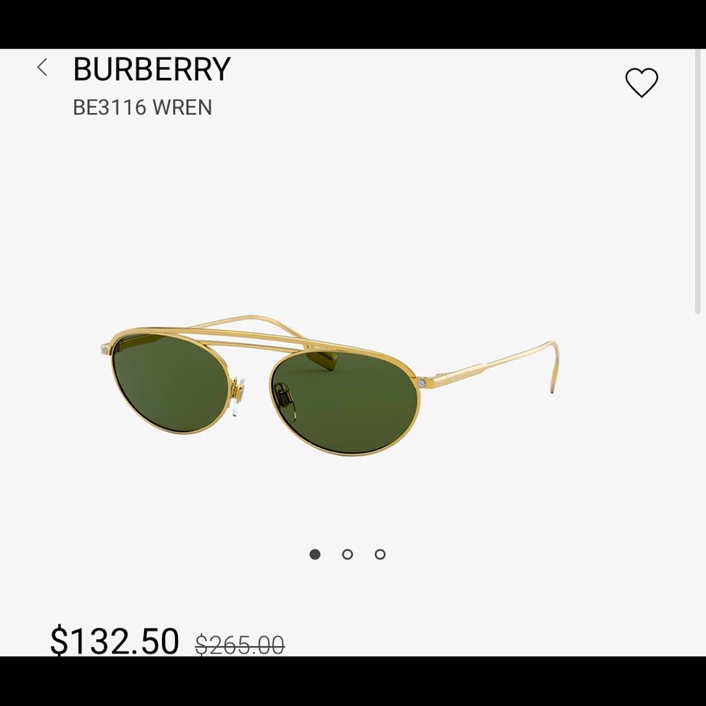 Authentic Burberry Sunglasses